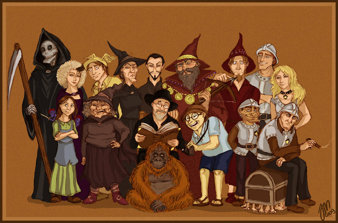Deviantart Discworld Discworld characters by yenefer on DeviantArt