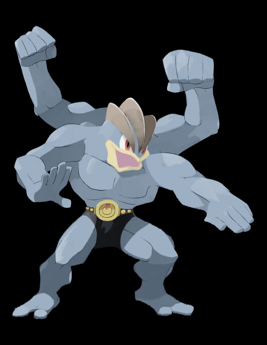 Machamp by emilyrosefromthegrav on DeviantArt