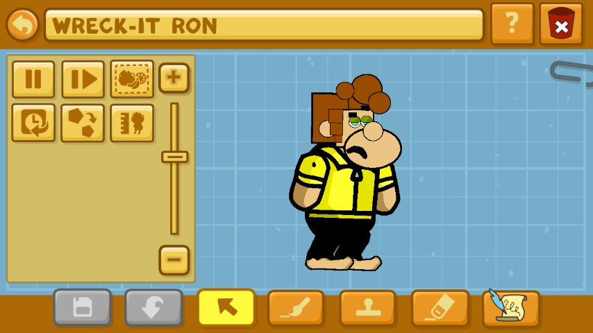 Scribblenauts Unlimited-Wreck-It Ron