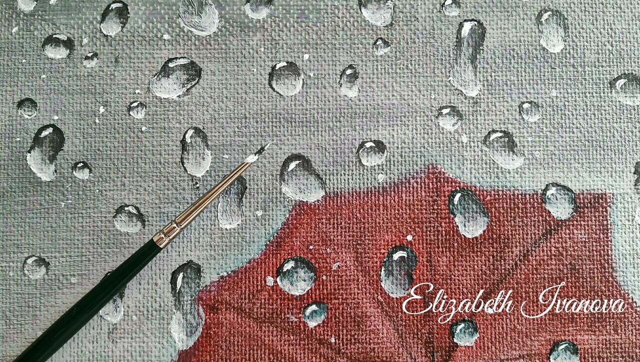 Raindrops Painting