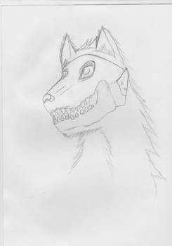 Skull-masked wolf Random 2AM drawing~