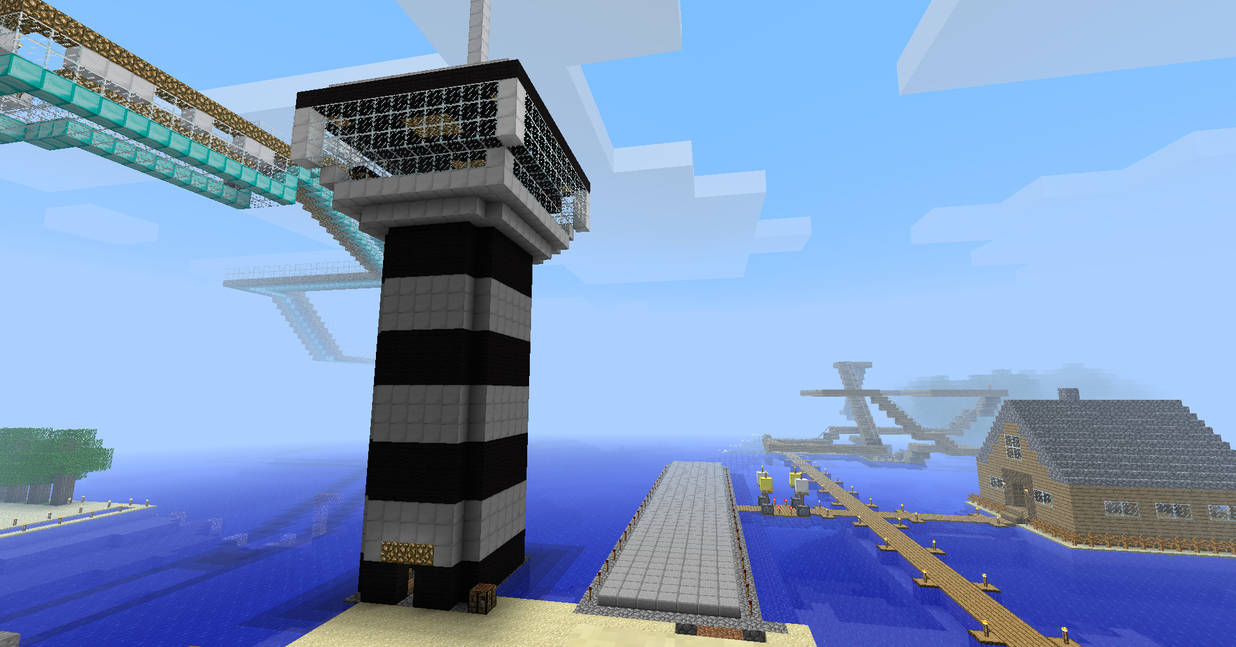 Minecraft Rural Runway Minecraft Runway by techman2012 on DeviantArt