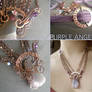 Purple Angle Necklace