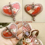 Queen of Hearts Pendant by popnicute