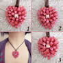 Heart Ribbons Pendant