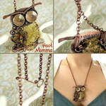 Hoot Momma Owl Necklace by popnicute