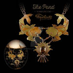 The Pond Koi Lotus Necklace