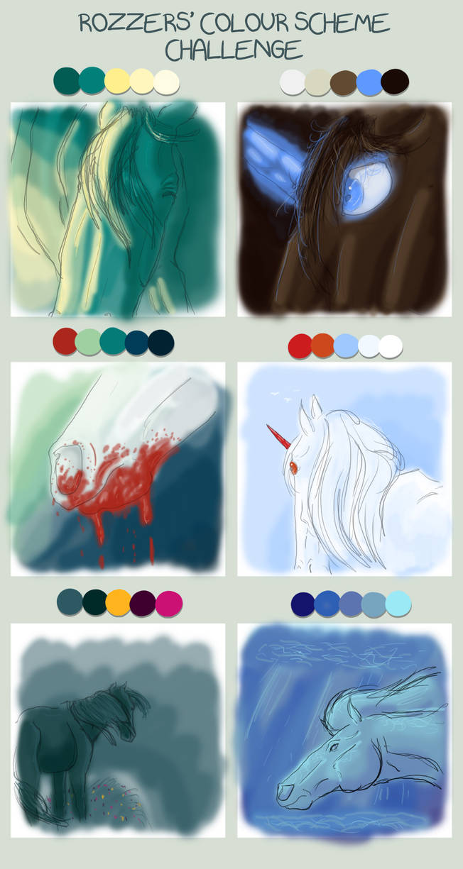 Colour Scheme Challenge by greendragon22 on DeviantArt