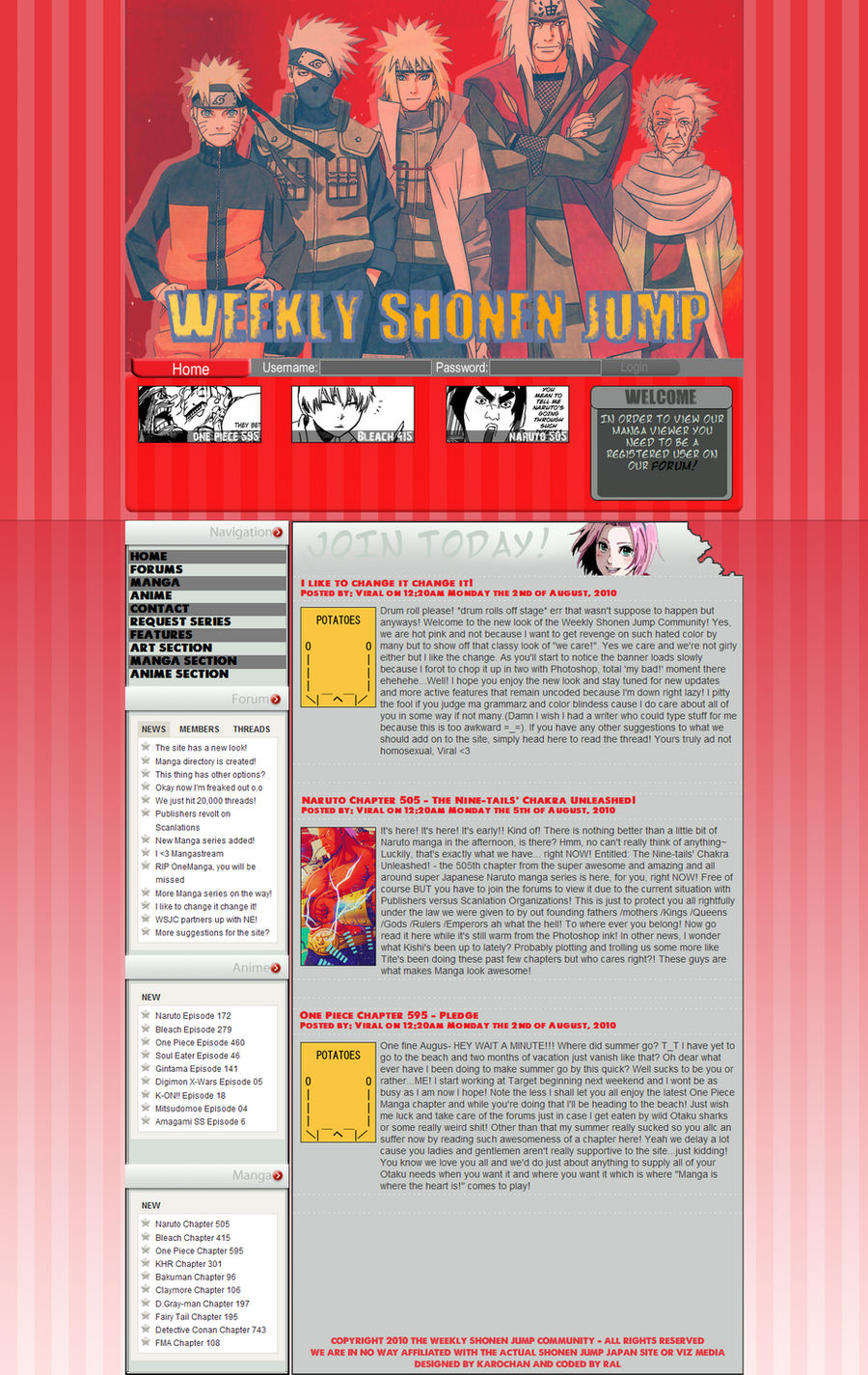 The Weekly SJ Community Design by XxRalxX