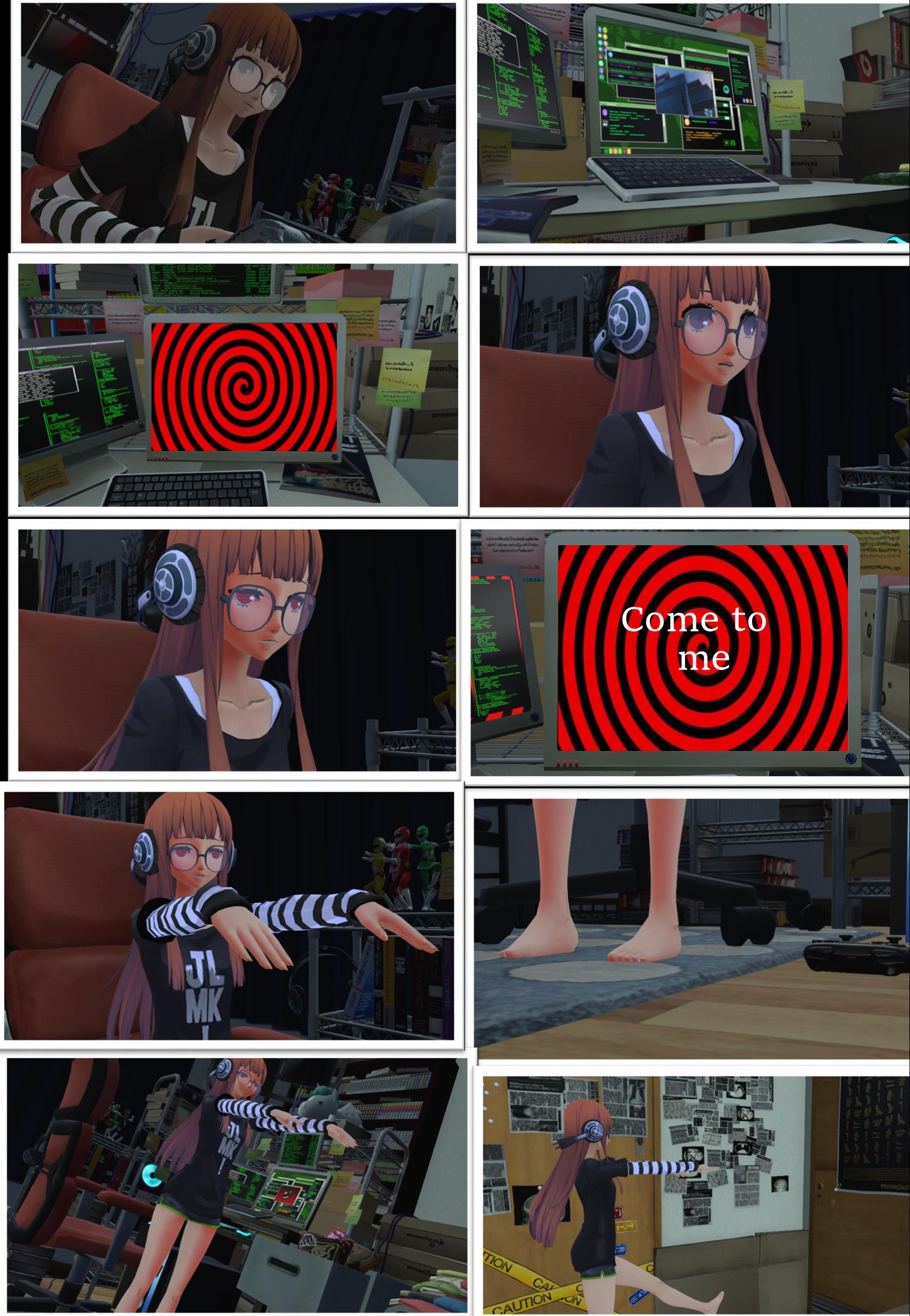 Futaba hypnotic hacking (part 1/?) by whateverdude19 on DeviantArt