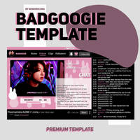 * badgoogie | twitch inspired template.