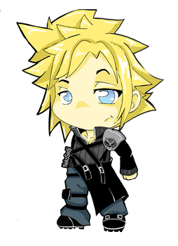 Chibi Cloud Advent Children