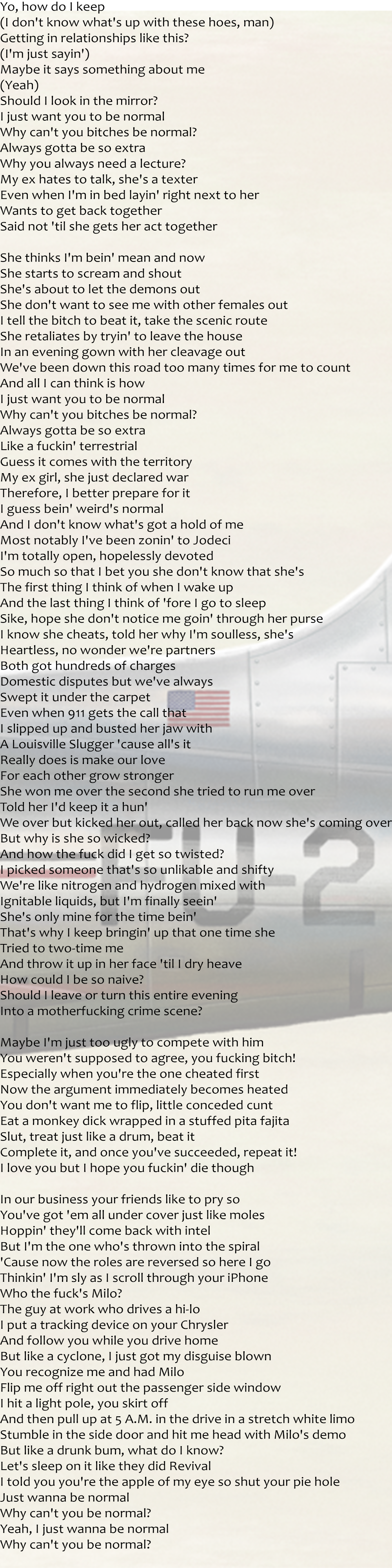 Eminem – Kamikaze Lyrics