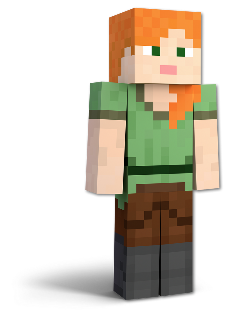 Minecraft Alex Normal Human Alex (Minecraft) by JTPA2K6 on DeviantArt