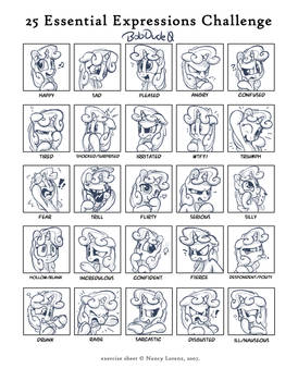 25 Sweetie Expressions