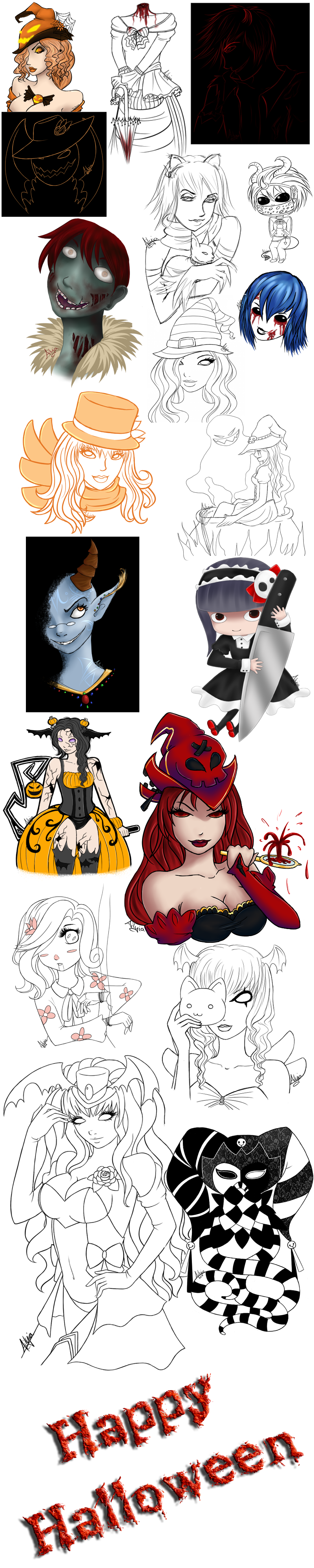 Halloween SketchDump