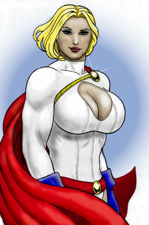 rplatt's Power Girl - Colored