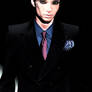 Bill Kaulitz in suit.