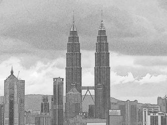 Petronas Twins (Sketch)