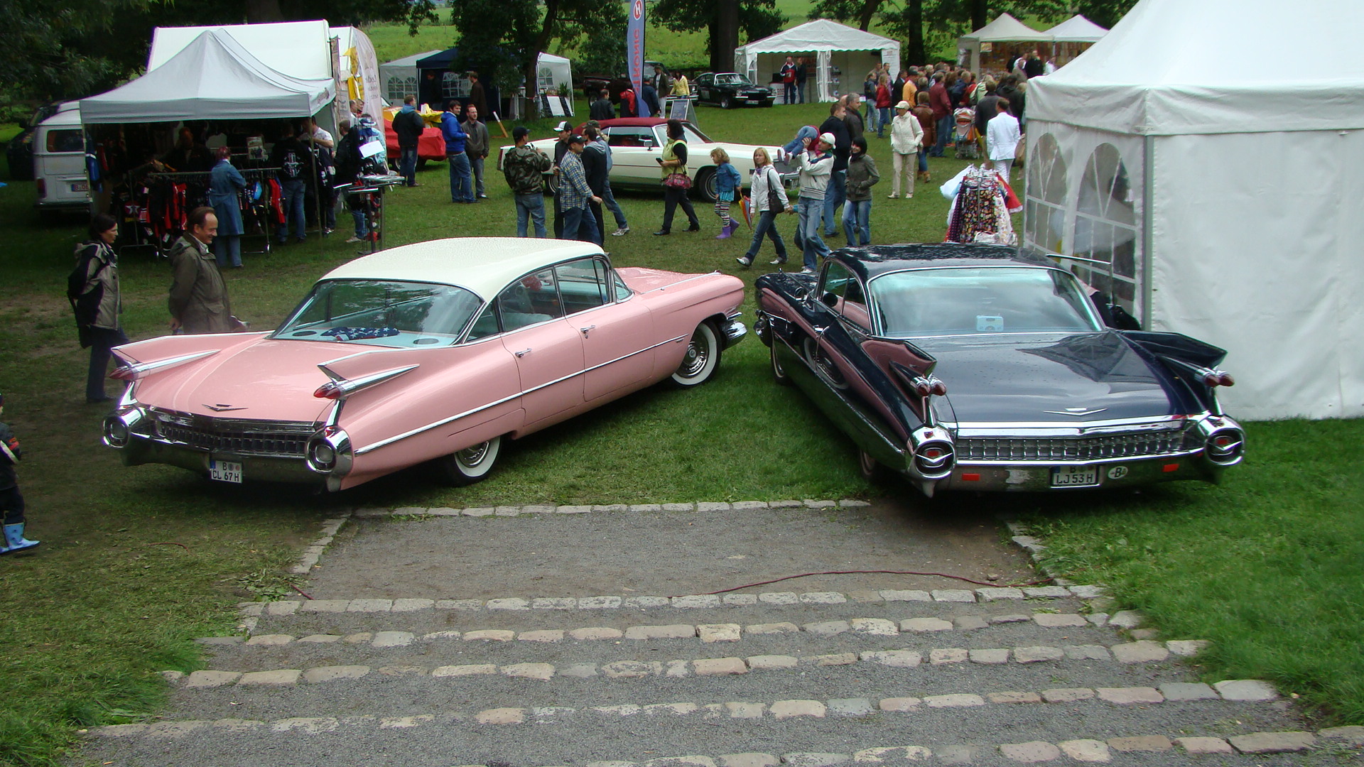 The two Cadillacs