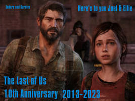 TLOU 10th Anniversary token