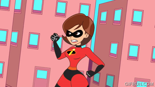 Elastigirl ready for combat