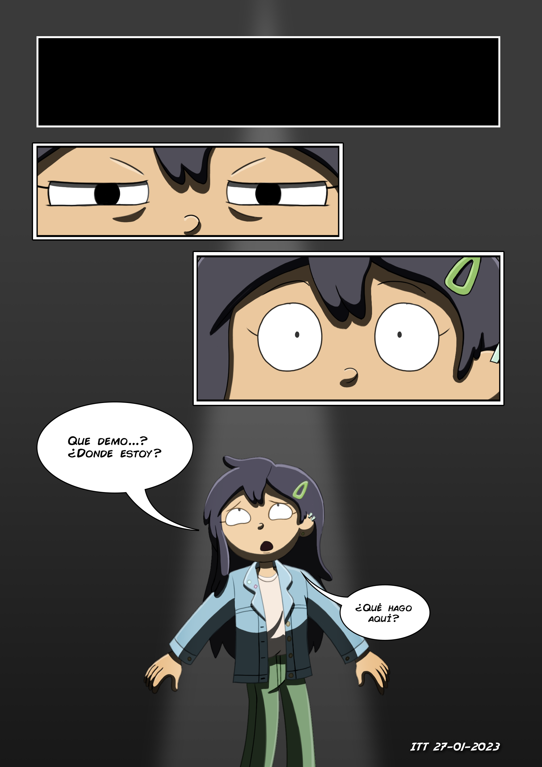 Fan comic Amphibia Pag. 1 by IlustracionesTORO2 on DeviantArt