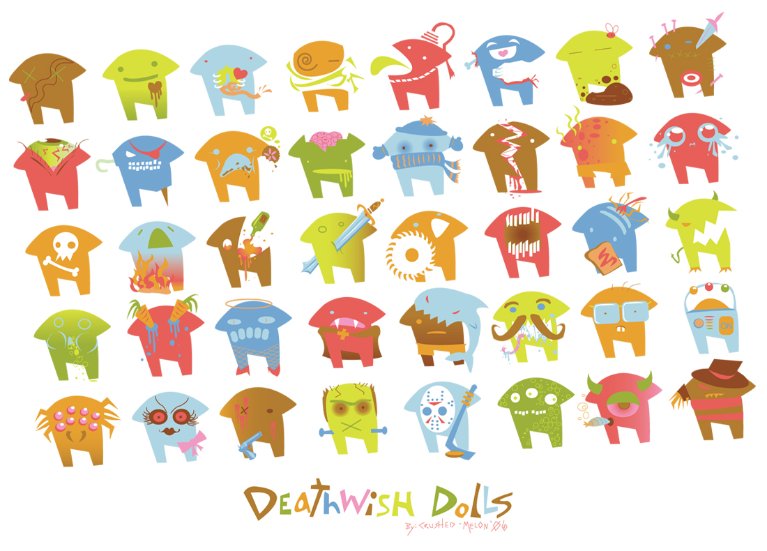 deathwish dolls - vectored