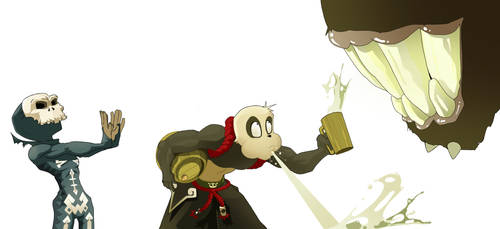 Wakfu Pandawa Spit-Take by HueTwo