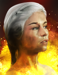 The Mother of Dragons by HueTwo