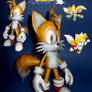 Miles Tails Prower Papercraft