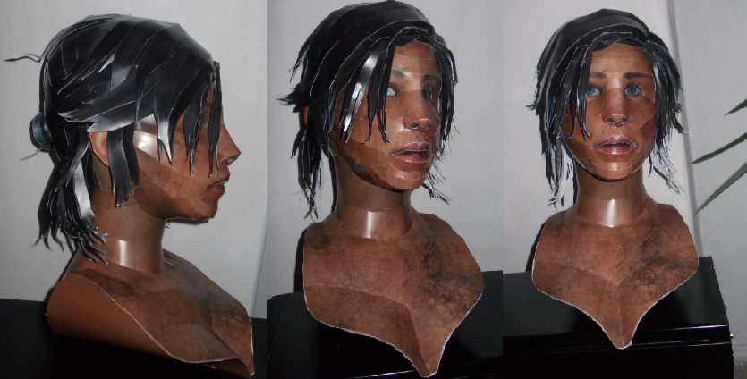 Life-Size Lara Project - Head Finished