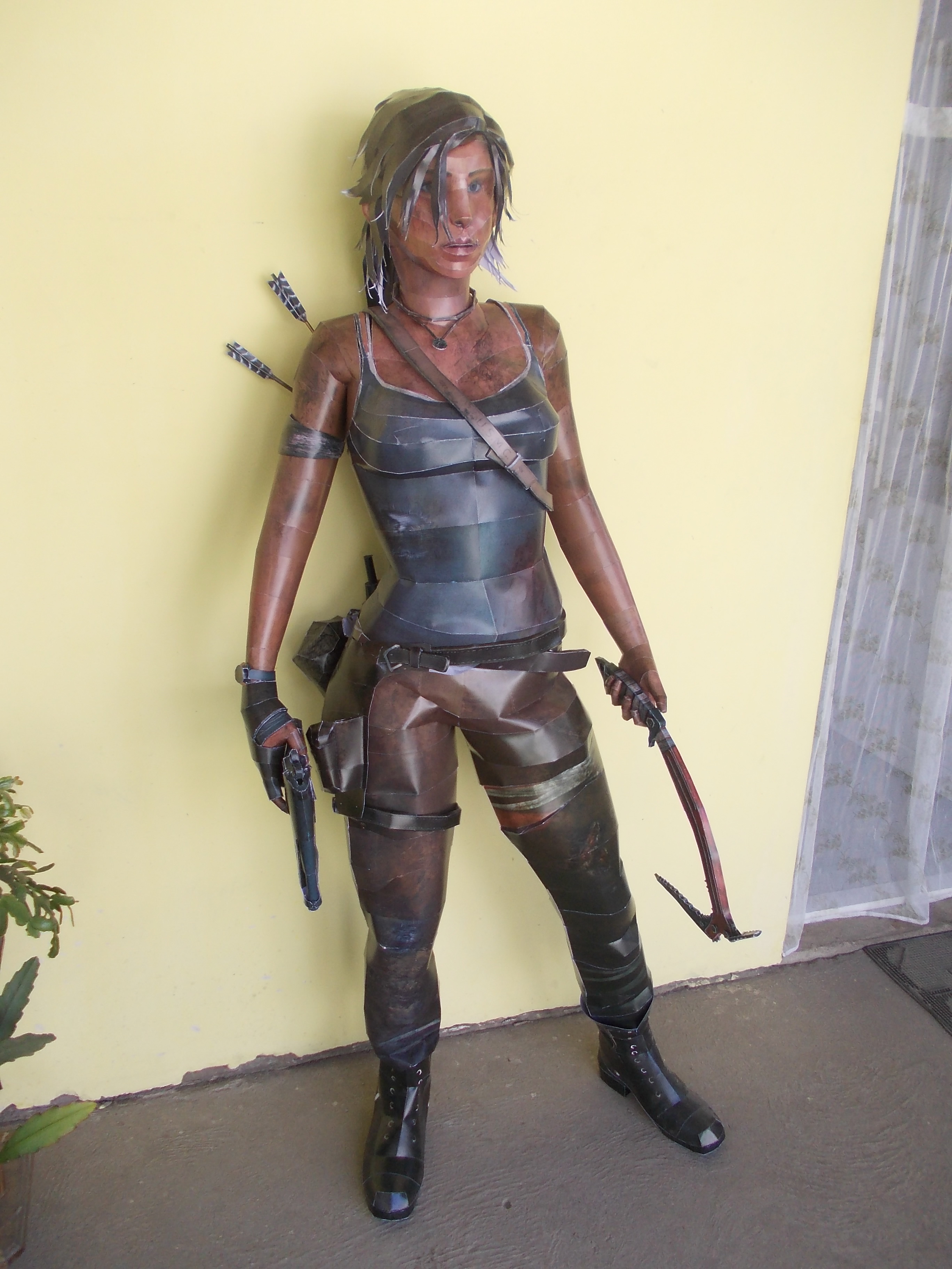 Life-Size Lara Croft Project - Almost Done