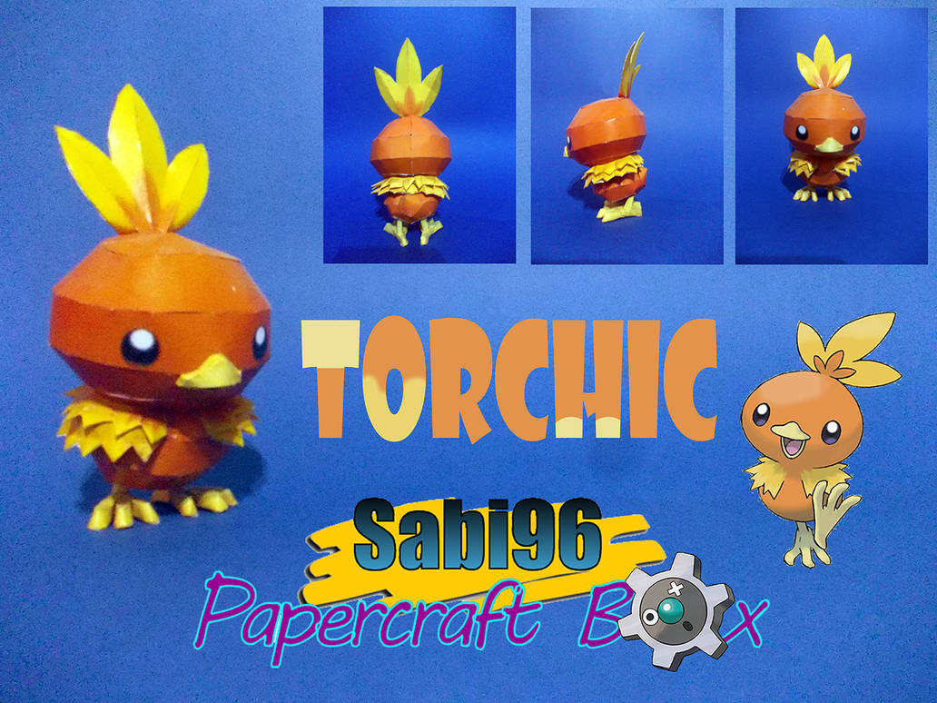 Torchic Craft Torchic Papercraft by Sabi996 on DeviantArt