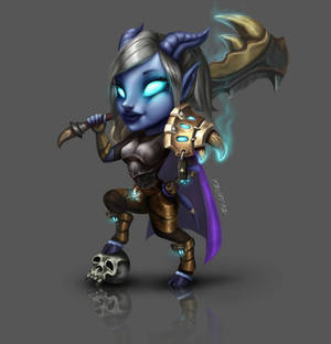 Draenei paladin (chibi)