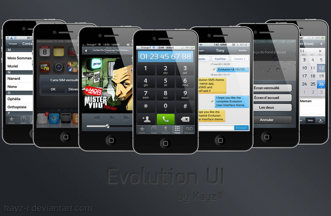 Evolution UI for iOS 5