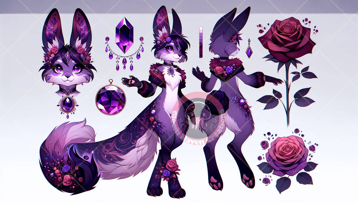 Fox Rabbit Fursona Fox Fursona Adopt 02 (OPEN) by GloomHavenCreations on DeviantArt