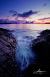 Below the lighthouse by Stridsberg