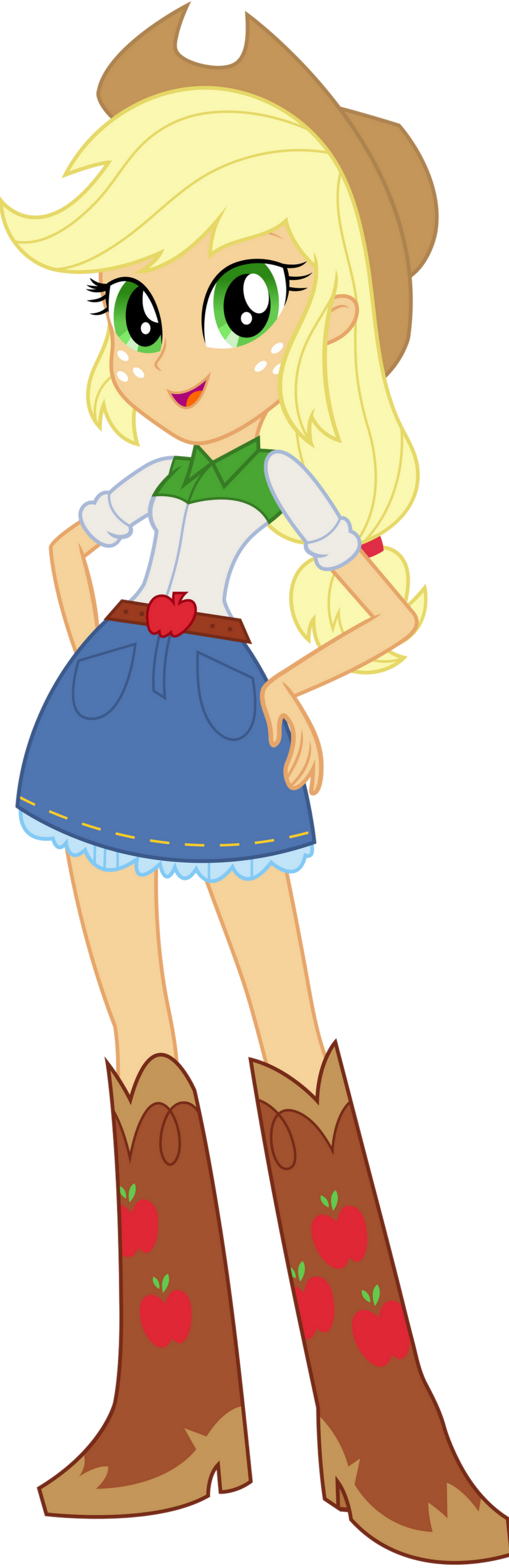 Applejack Rodeo Equestrian Girls Applejack by malcolmporter2011 on DeviantArt