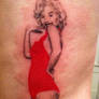 Marilyn Monroe Tattoo Close Up