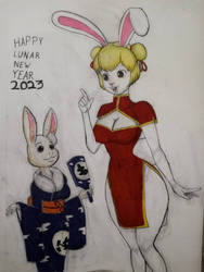 Year of the Rabbit 2023: Haru and Carrot