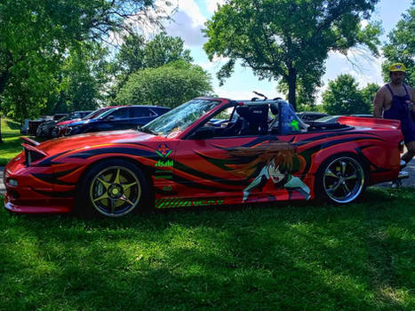 Asuka Shikinami Langley Itasha Nissan 180SX