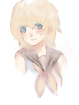 Rin Kagamine doodle