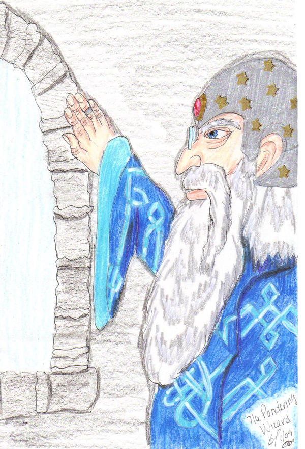 pondering wizard by dragonstalon65 on DeviantArt