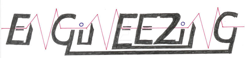 Engineering lettering design by lMeloDramAl on DeviantArt