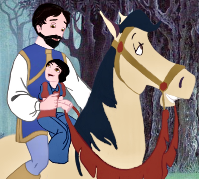 Snow White and her father by arbre333 on DeviantArt