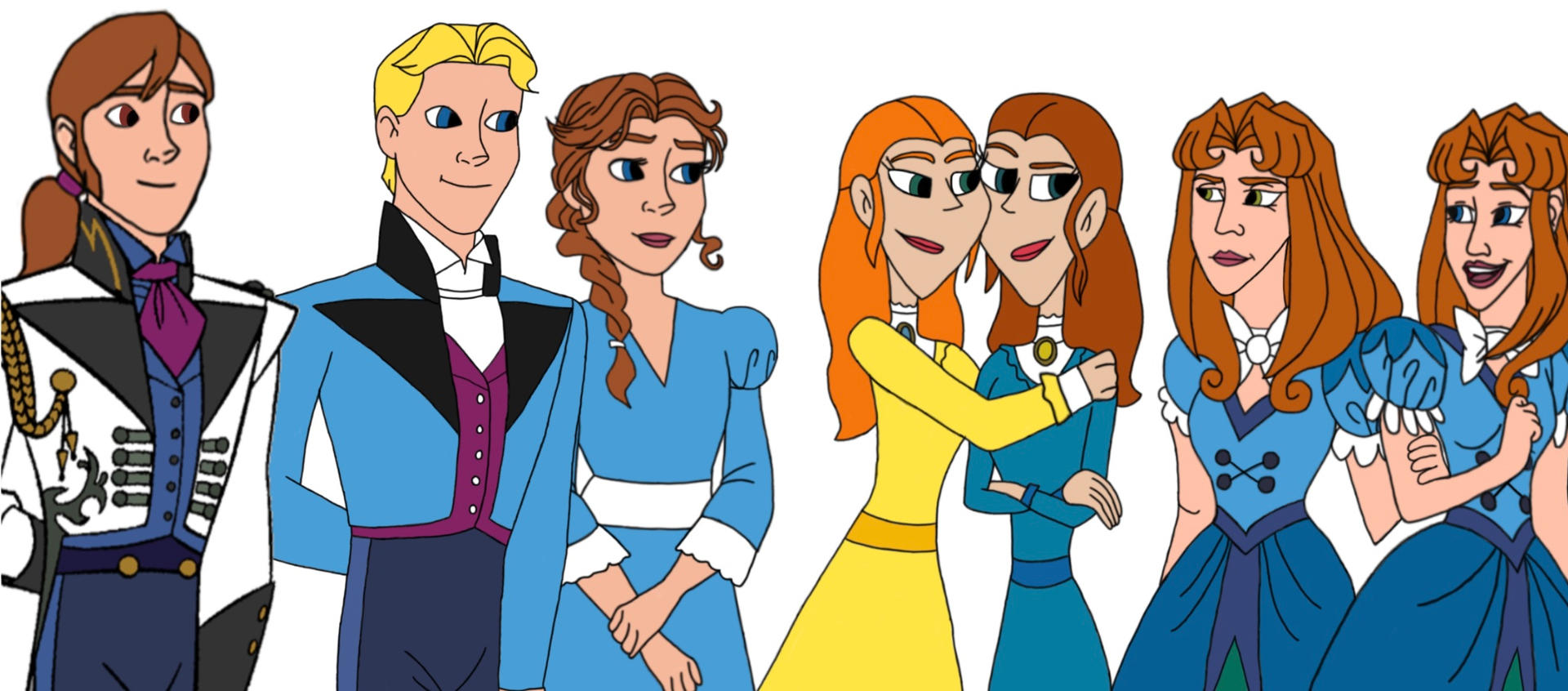 Multiverse Siblings: Children of Hans by arbre333 on DeviantArt