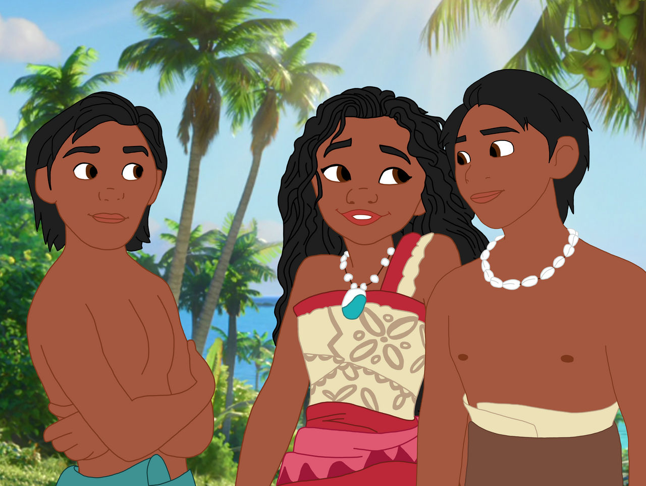 Motunui Family of Motunui by arbre333 on DeviantArt