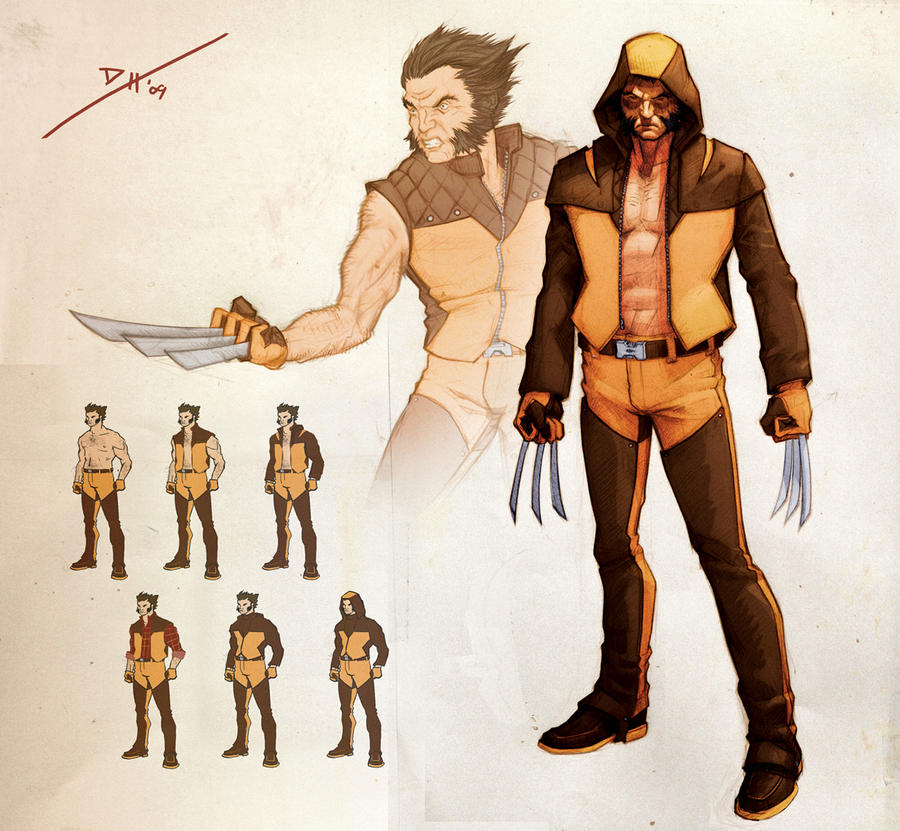 Wolverine Rivals Redesign Wolverine Redesign by DanielHeard on DeviantArt