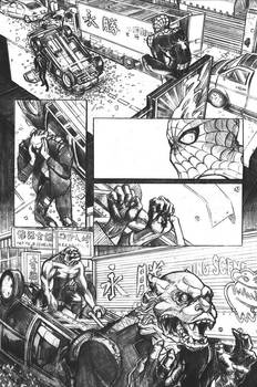 Spider-Man Pencil Sample